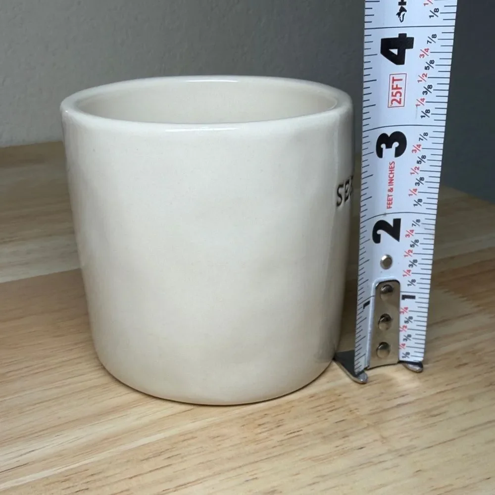 Rae Dunn White Serenity Mug